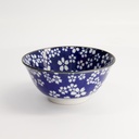Mixed Bowls 14.8x6.8cm 550ml BL/WH HB-7110 6/48