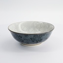 Mixed Bowls Ramen Sakura 19.7x7cm 1000ml Grey/Black HB-7102/B 4/32
