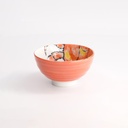 Seafood Rice Bowl 11.2x6.2cm 300ml Crab Red LB54/K 6/96