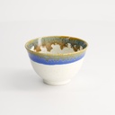 Craft Cup Sencha 9x5.4cm White/Blue 170ml YW-7178/WH 12/144