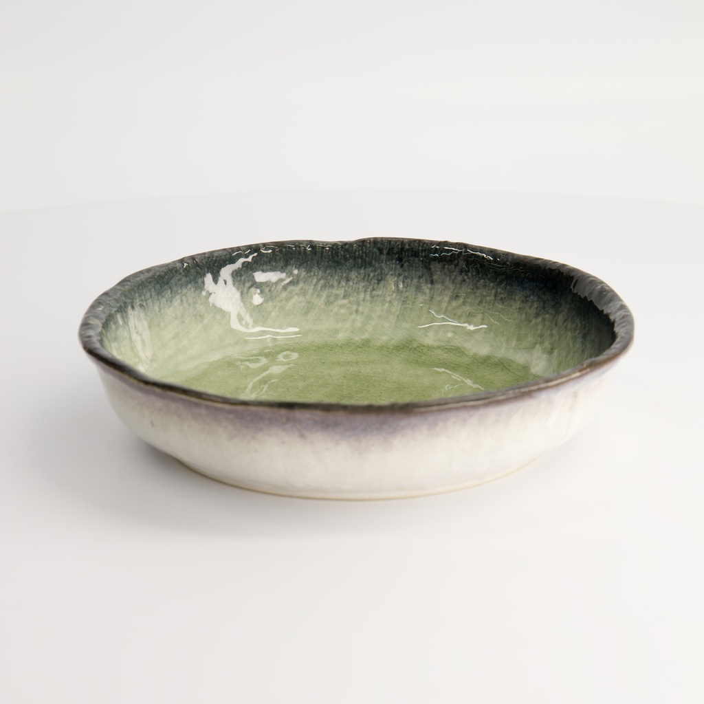 Yamasaku Green Dish 18.8x4.2cm YW-5549 4/32