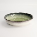 Yamasaku Organic Glassy Green Dish 18.8x4.2cm YW-5549 4/32