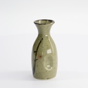 Sake Bottle 5.5x12.7cm 140ml Green Sakura YW-5842 6/120