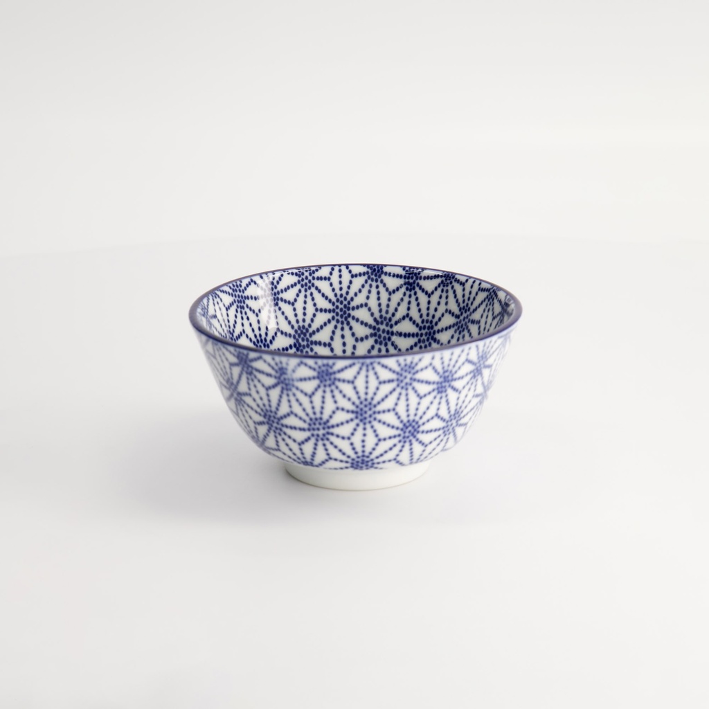Nippon Blue Rice Bowl 12x6.4cm 300ml Star TN-01/F 6/96