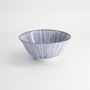 Nippon Blue Tayo Bowl 15.2x6.7cm 500ml Lines TN-02/D 6/48
