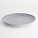 Nippon Blue Plate 16x2cm Wave TN-04/A 6/96