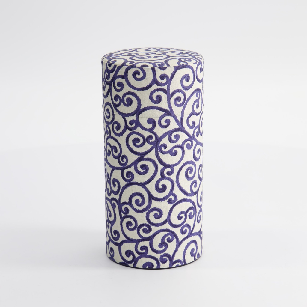 Tea Container S.S. 7.4x15.5cm 200gr Dark Blue No.1 202A01 1/120