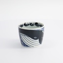 Kawaii Soba Cup Whale 8.6x6.9cm 250ml MU-8017 5/120