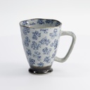 Mug 9x11cm 400ml Blue/Grey  Goldfish MT-9996/B 6/60