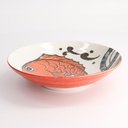 Seafood Deep Plate 21.7x5.2cm 900ml Snapper Red HB-9929/T 17786 4/32