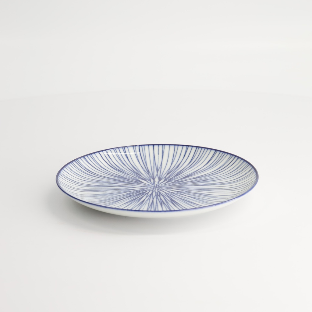 Nippon Blue Plate 16x2cm Lines TN-04/D 6/96