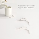 Kitchen Stainless Steel Teapot Skitter (2pc) C-3518 10/240