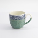 Craft Mug 8.7x8cm 300ml Green KA-8035/C 1/60