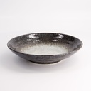 Minoyaki Eclipse White Deep Plate 23x5cm MS-8018/B 4/32