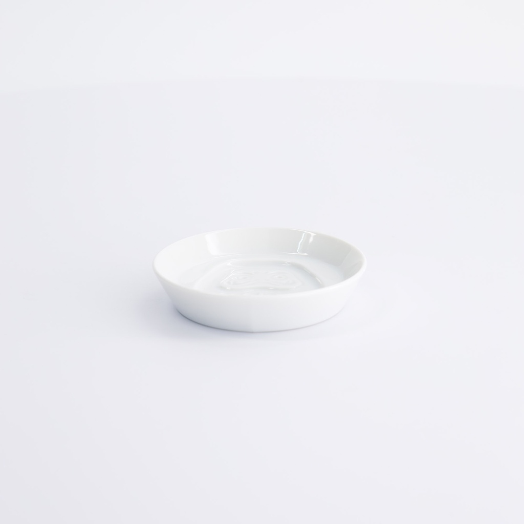 Sauce Dish 8.2cm Embossed Daruma YW-8058/F 12/288