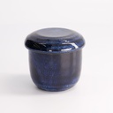 Cobalt Blue Chawanmushi Cup w/Lid 7.6x6.8cm 200ml YW-5591/CB  10/80