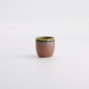 Sake Cup 4.5x4.5cm 50ml Iga Brown YW-8423/C 12/288