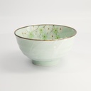 Green Cosmos Bowl 17x9cm 900ml Q566/GC 4/32