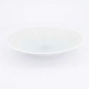 Sky White Deep Plate 24x4.5cm TN-7021/W 16399 6/24