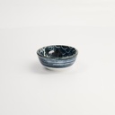 Japonism Carp Dish 8.7x3.7cm 95ml Black 18695 12/144