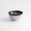 Aisai Seigaiha Bowl 11.4x6cm 300ml YT-159-077 18575 6/72