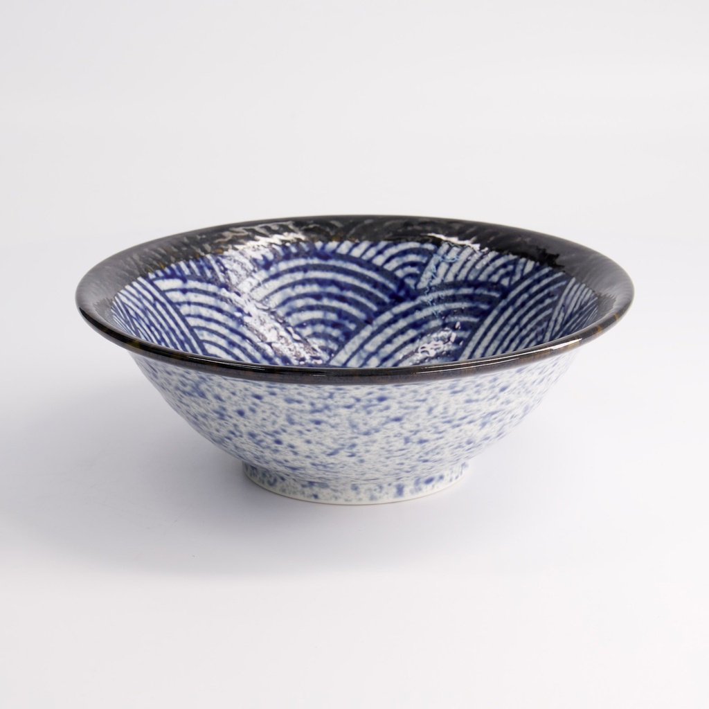Aisai Seigaiha Bowl 20x7cm 750ml YT-159-116 18577 6/36