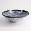 Aisai Seigaiha Salad Bowl 24x7.5cm 1400ml YT-159-039 18580 2/16
