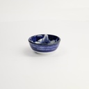 Japonism Lion Dish 8.7x3.7cm 95ml Blue 12/144
