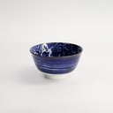 Japonism Carp Small Tayo Bowl 12.7x6.8cm 350ml Blue 6/48