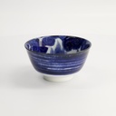 Japonism Lion Tayo Bowl 14.7x6.9cm 500ml Blue 6/48