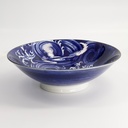 Japonism Crane Menbachi Bowl 25.2x7.7cm 1600ml Blue 3/24