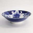 Japonism Lion Menbachi Bowl 25.2x7.7cm 1600ml Blue 3/24