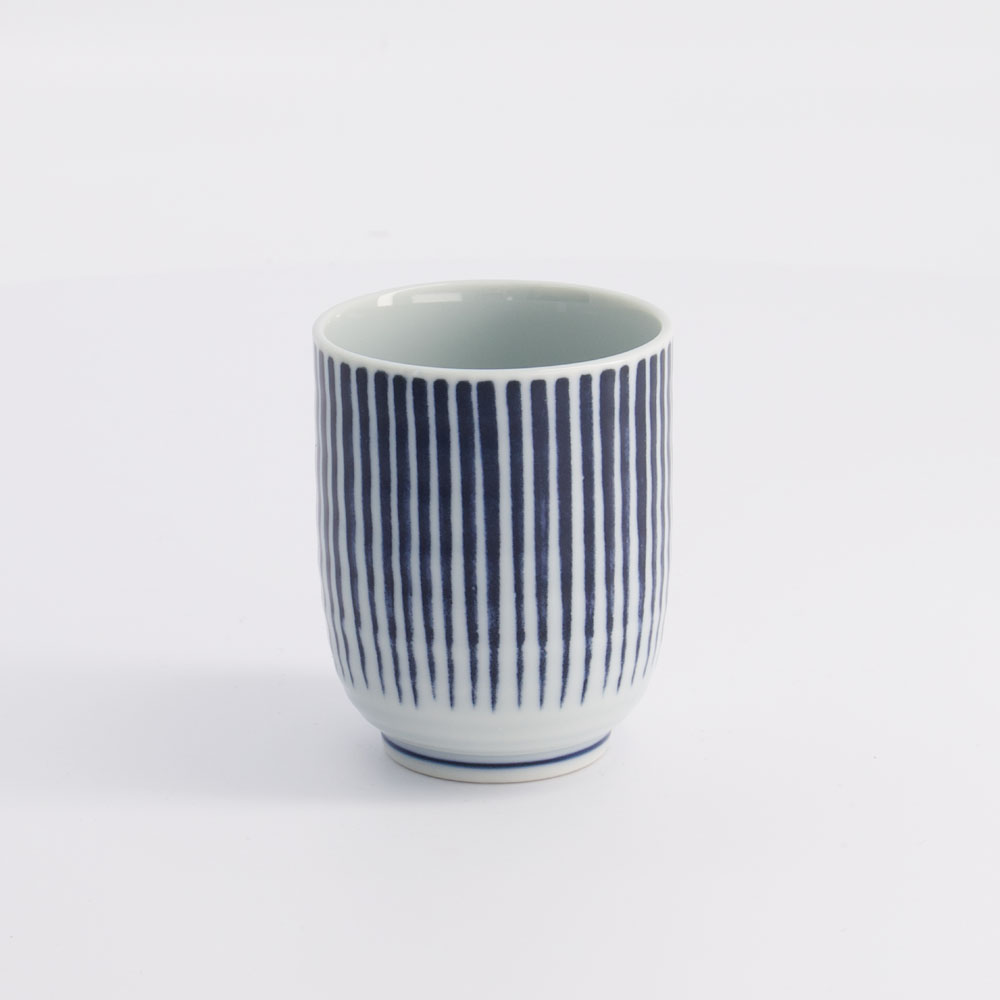 Cup 6.5x7.5cm 160ml Blue/White YW-120620/A  10/120