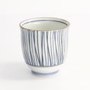 Cup 8x7.9cm Blue/White YW-7027/C 10/120