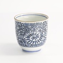 Cup 8x7.9cm Blue/White YW-7027/D 10/120