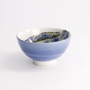 Seafood Rice Bowl 11.2x6.2cm 300ml Hirame Blue 18881 6/96