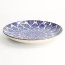 Ohuke Dahlia Round Plate 21.5x3cm FK-2104/C 6/24