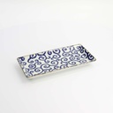 Ten Karakusa Plate 23x11.5x2.5cm FK-2102/B 6/48