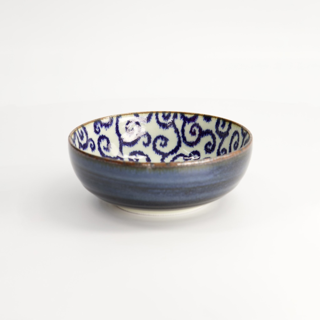 Ten Karakusa Bowl 15x5.8cm 650ml FK-2106/B 6/48