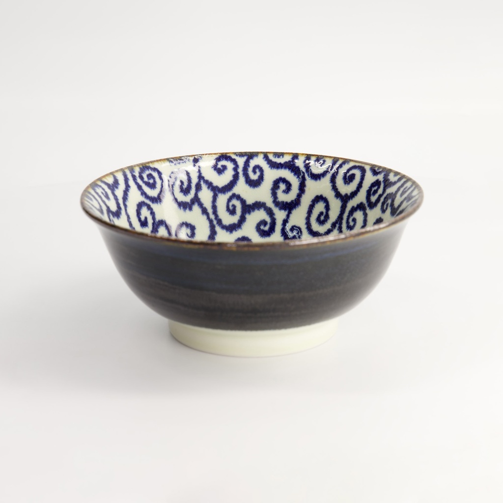 Ten Karakusa Bowl 18.8x7.8cm 1000ml FK-2109/B 4/32