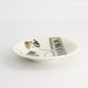 Neko Maruke Cat Plate 16x2.7cm 54005010 6/72