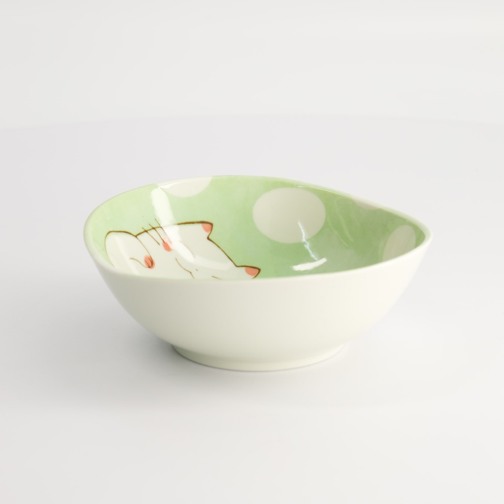 Neko Maruke Cat Bowl 14.1x13x4.9cm 330ml 54005001 6/96