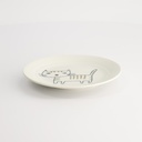 Neko Maruke Cat Plate 14.3x2cm 54005012 6/96