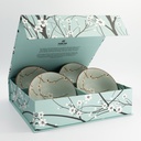 Green Soshun Bowl Giftset 4pcs 16x8cm 600ml 3B 22026 1/6