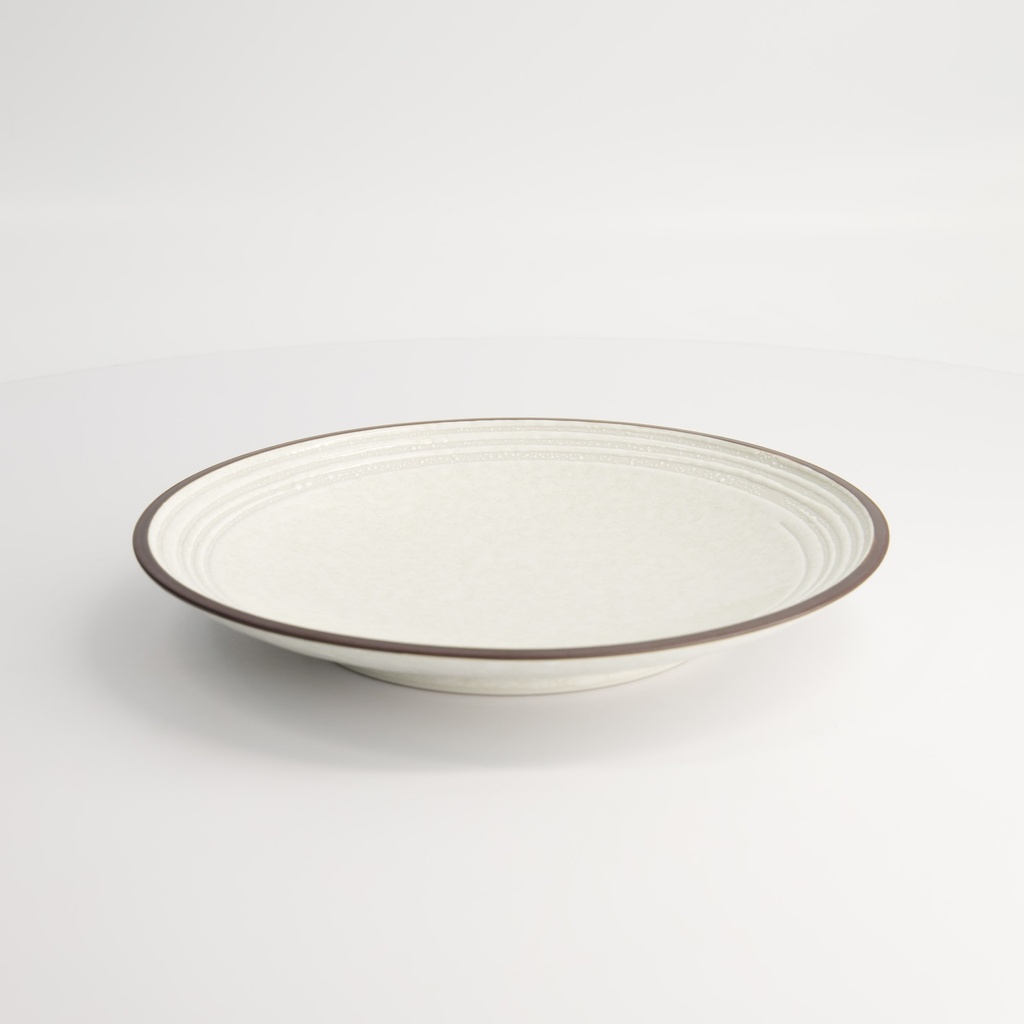 Hime Kobiki Plate 22.5cm 18858 6/36
