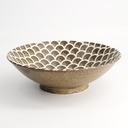 Iga Matte Mermaid Design Salad Bowl 25x7.4cm 1400ml PH-16922/IM 3/24