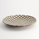 Iga Matte Mermaid Design Plate 25x3.7cm PH-16924/IM 3/36