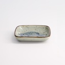 Sauce Dish Square 9x1.6cm Flounder Blue HB-5851/H 12/192
