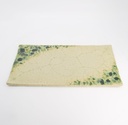 Mino Craft Rectangular Plate 55x28x2.5cm Beige/Green 1/12