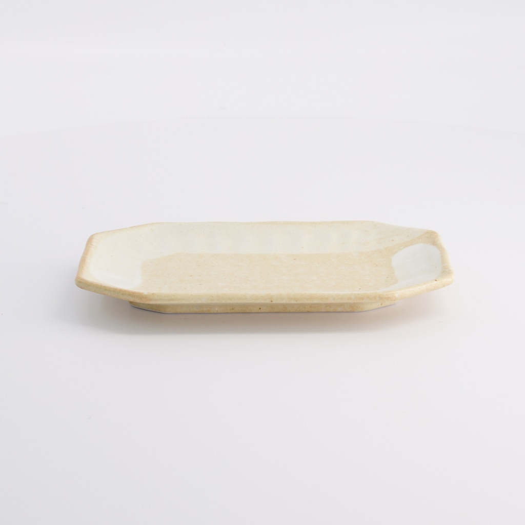 Mino Craft Rectangular Plate 19x11.2x2cm Blue 12/72